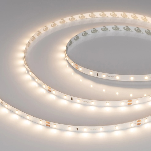 Лента светодиодная UL-A60-8mm 24V Warm3000 (7.2 W/m, IP20, 5m) (Arlight, 7 лет)