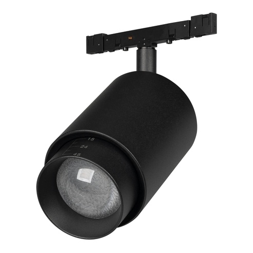 Светильник MAG-MICROCOSM-SPOT-ZOOM-R59-12W Warm3000 (BK, 20-60 deg, 24V) (Arlight, IP20 Металл, 5 лет)
