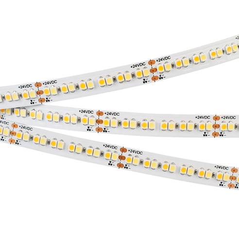 Лента светодиодная RT 6-5000 24V White-MIX 4x (3528, 240 LED/m, LUX) (Arlight, Изменяемая ЦТ)