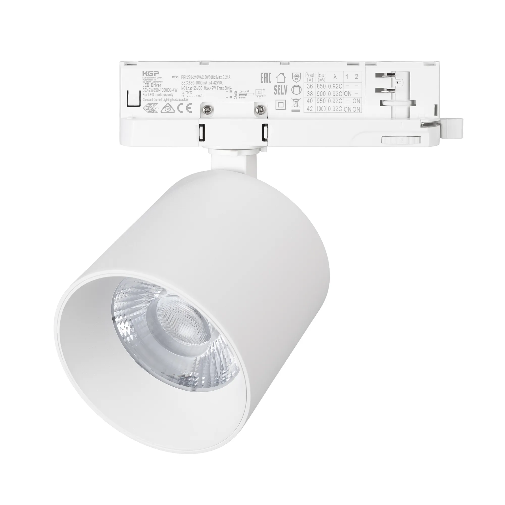 Светильник LGD-DYKE-4TR-R100-36W Day4000 (WH, 20 deg, 230V) (Arlight, IP20 Металл, 5 лет) - изображение товара