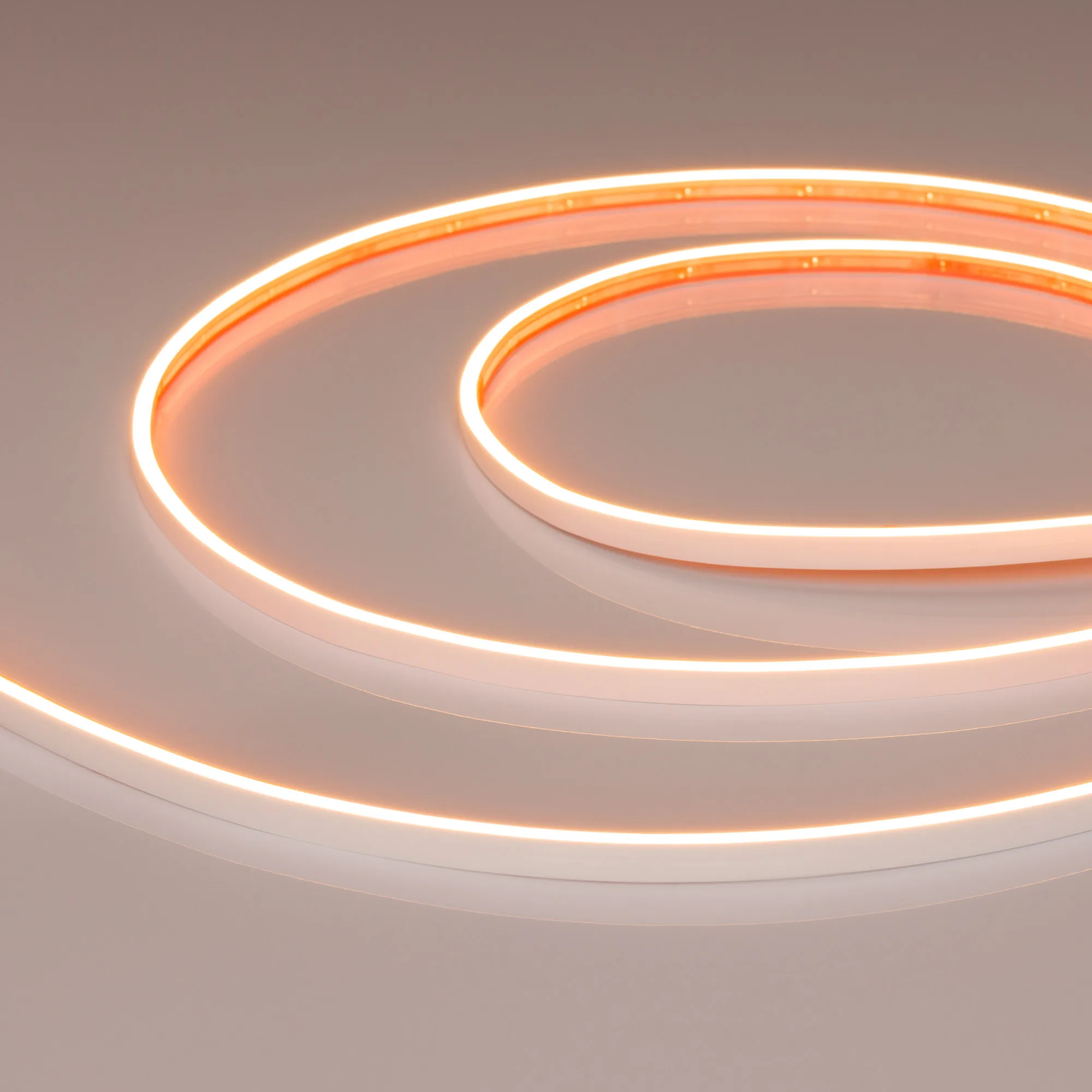 Лента герметичная VELA-M240-2.5x6mm 24V Warm2400 (5 W/m, IP65, 5m) (Arlight, узкая) - изображение товара