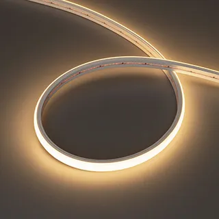 Лента герметичная MOONLIGHT-TOP-X320-11x7mm 24V Warm3000 (10 W/m, IP65, CSP, 0,5m, wire x1) (Arlight, Образец) - изображение товара