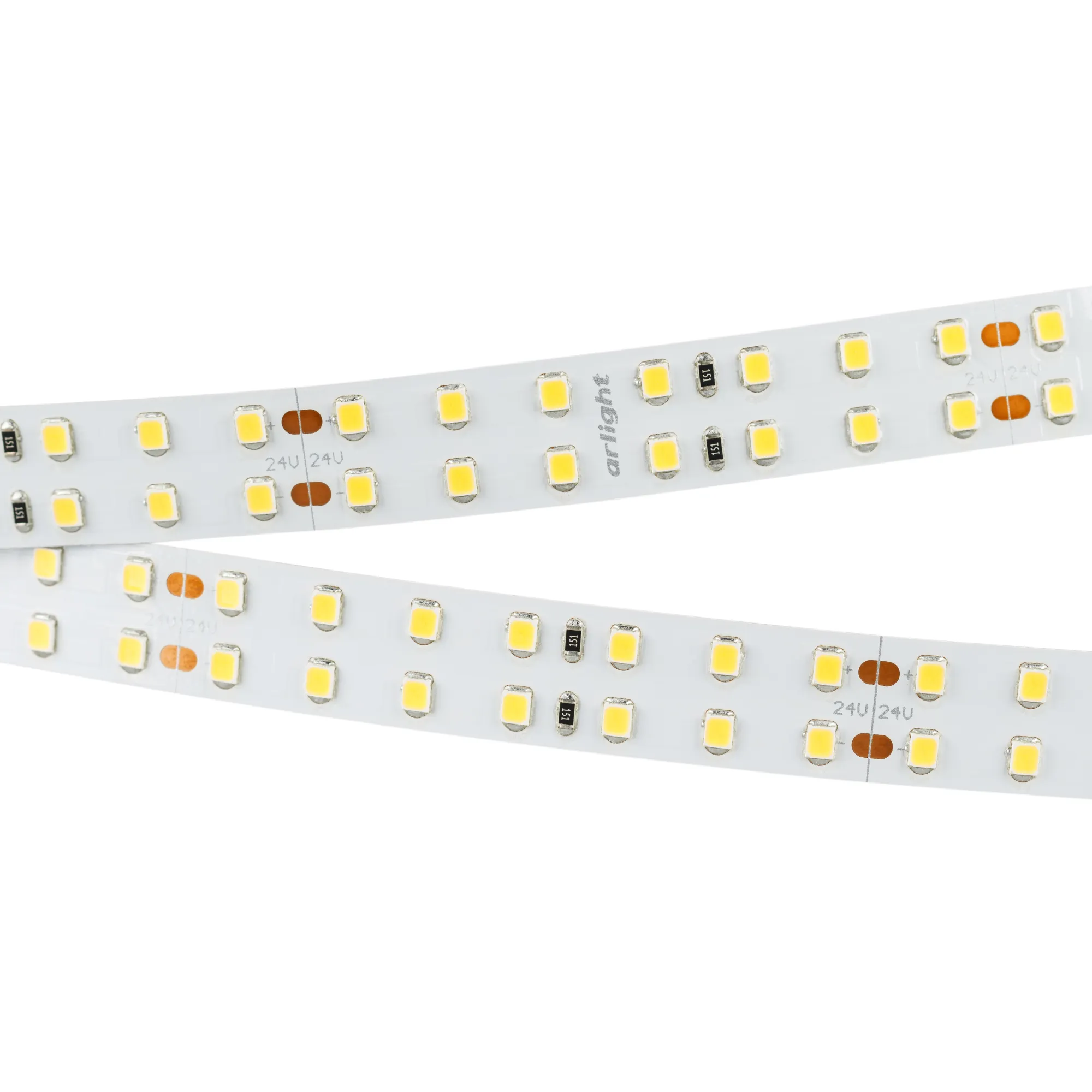 Лента светодиодная RT 2-5000 24V White6000 2x2 (2835, 980 LED, LUX) (Arlight, 20 Вт/м, IP20) - изображение товара
