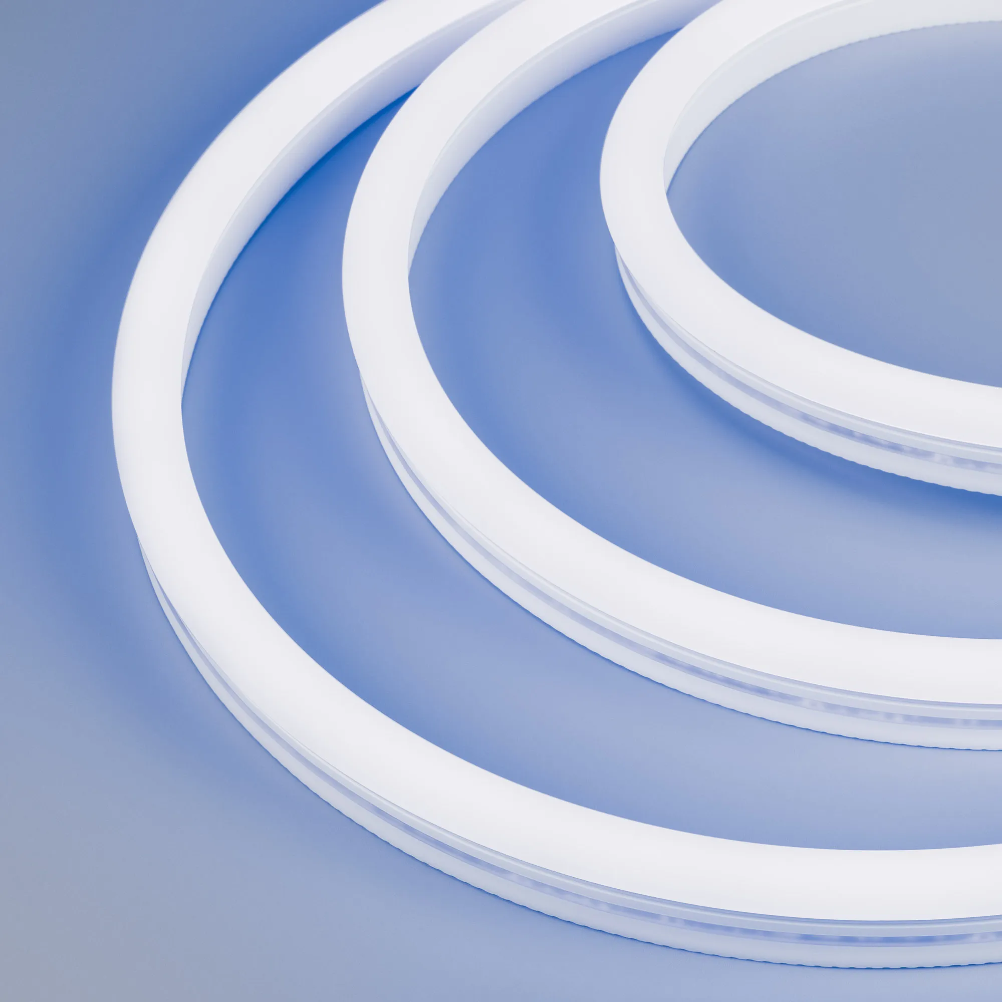 Лента герметичная WAVE-SIDE-A120-12x25mm 230V Blue (12 W/m, IP67, 50m, wire x2) (Arlight, Грибовидная форма) - изображение товара