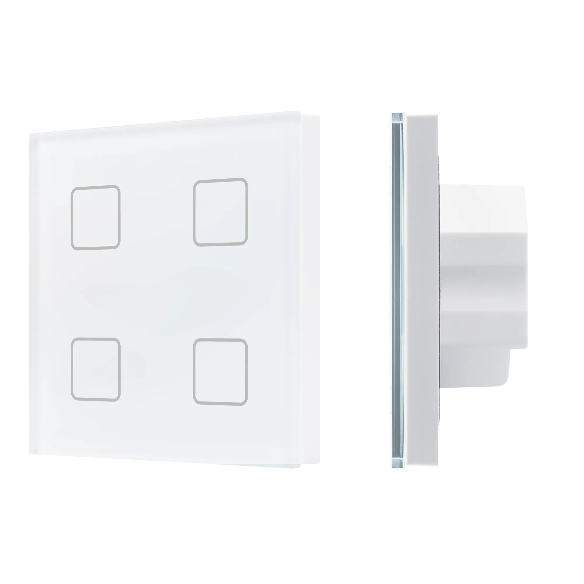 INTELLIGENT ARLIGHT Сенсорная панель DALI-301-11-IN White (BUS/24V, Backlight) (IARL, IP20 Пластик, 5 лет)