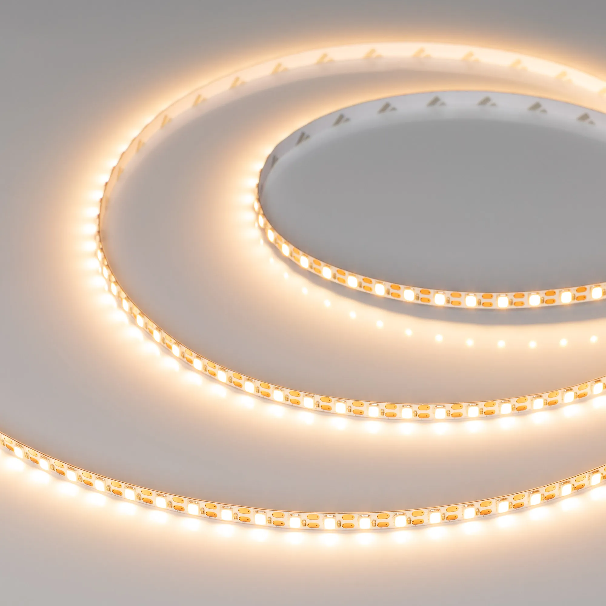 Лента FC-A120-5mm 24V Warm2700-CX1 (10 W/m, IP20, 5m) (Arlight, резка 1 светодиод) - изображение товара