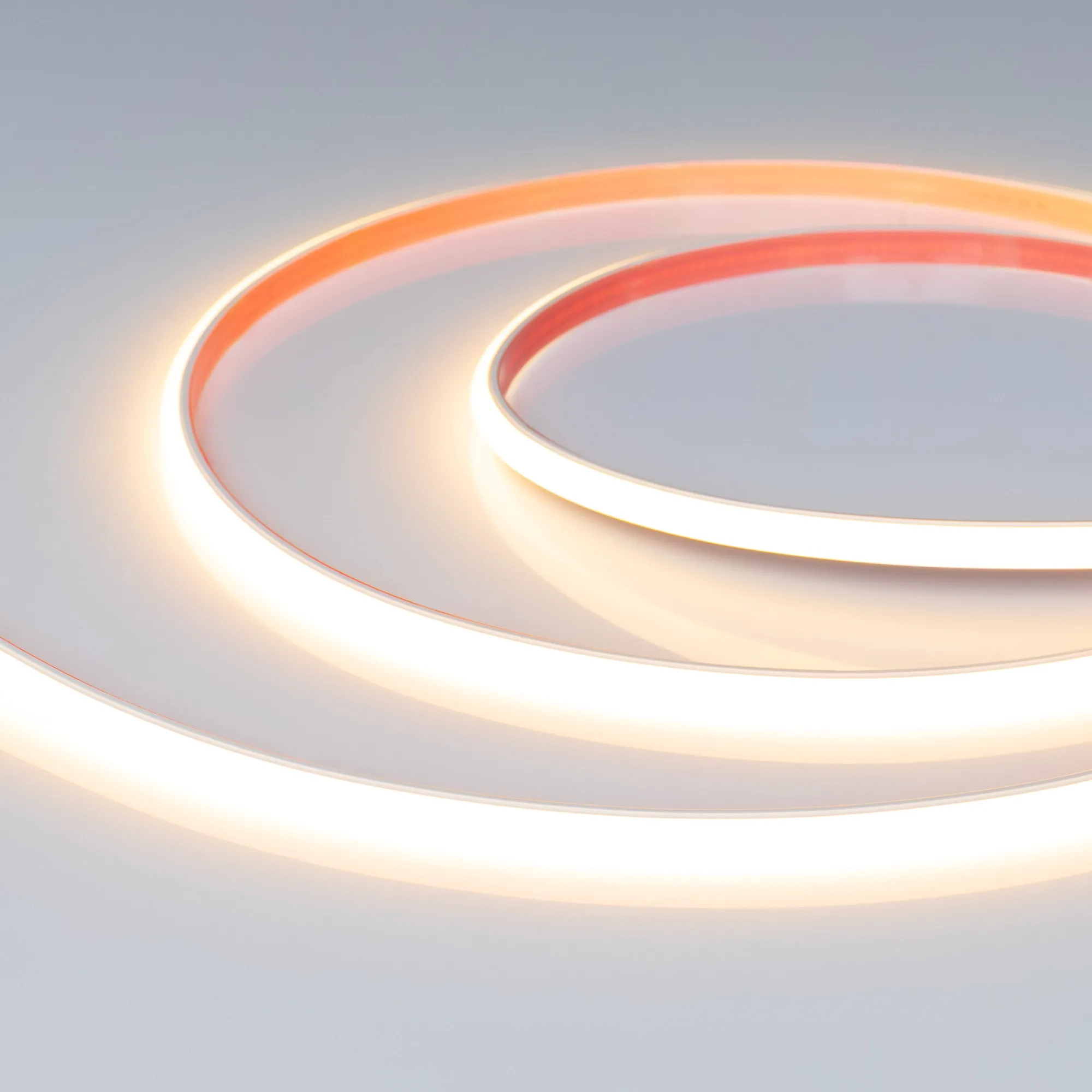 Лента герметичная COB-PSW-X480-8mm 24V Warm2700 (6 W/m, IP67, TWP100, 5m) (Arlight, CRI>90) - изображение товара