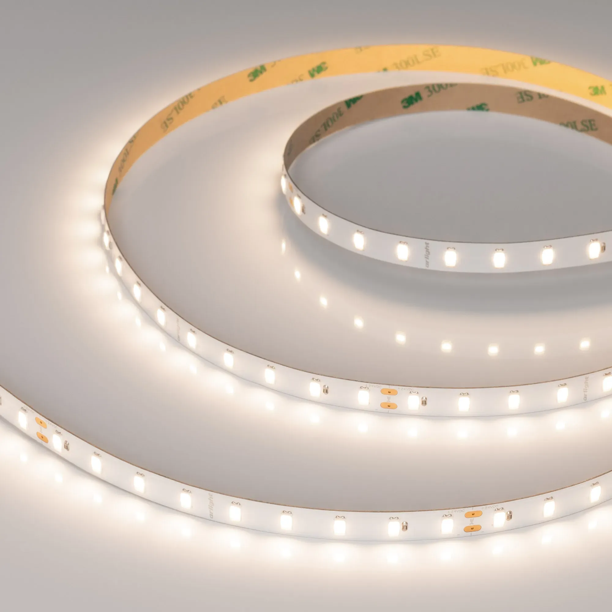 Лента светодиодная ULTRA-C72-10mm 24V Warm3500 (7.2 W/m, IP20, 5630, 5m) (Arlight, высок.эфф.200 лм/Вт)