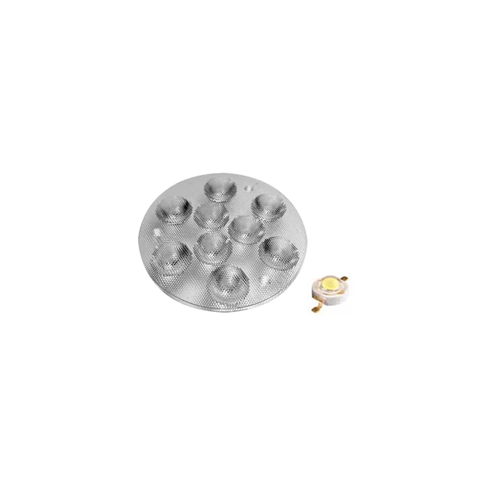 Блок линз 9B30DF (30°, 9X Emitter) (Turlens, -) - изображение товара