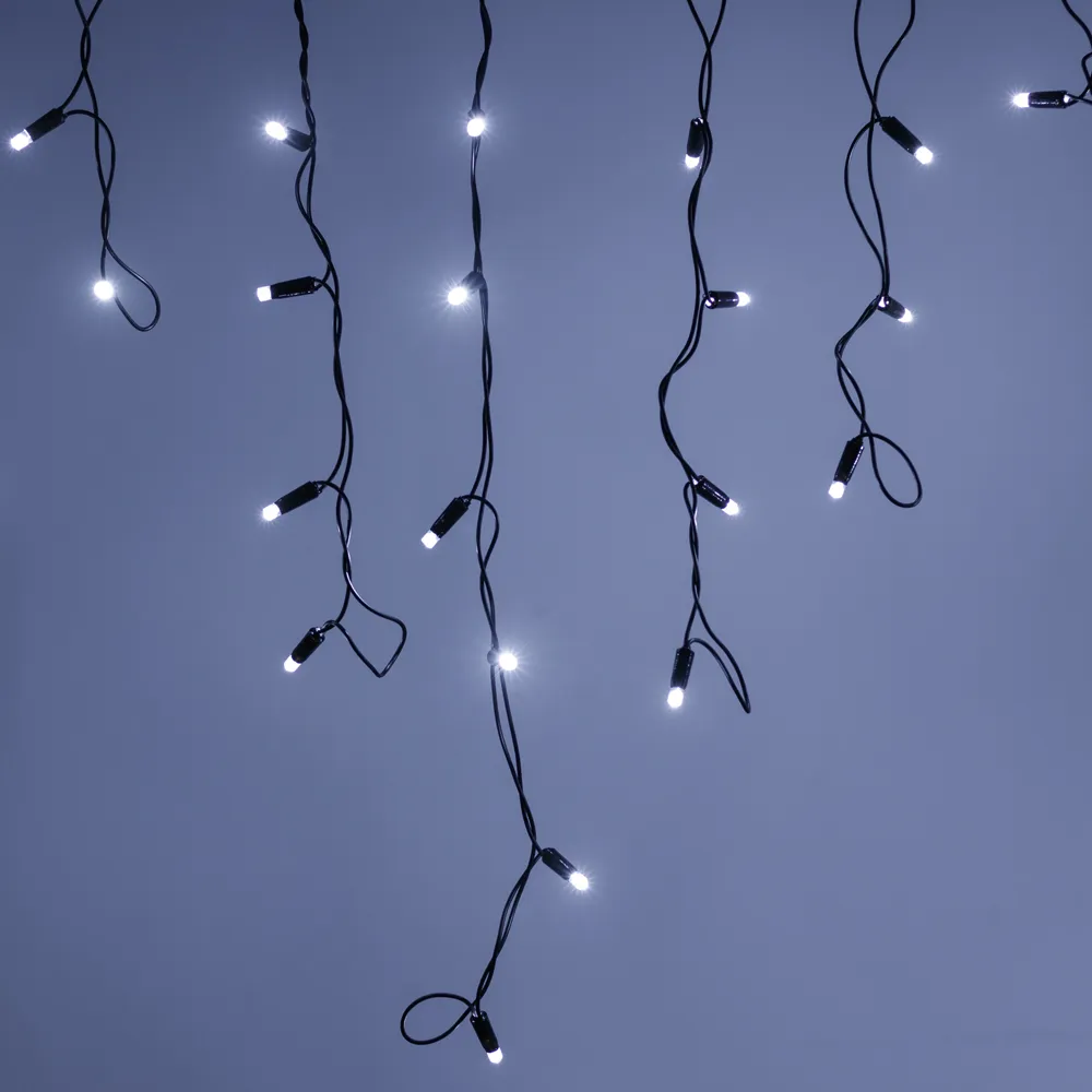 Светодиодная гирлянда ARD-EDGE-PRO-4000x600-BLACK-128LED-STD WHITE (230V, 8W) (Ardecoled, IP65) - изображение товара