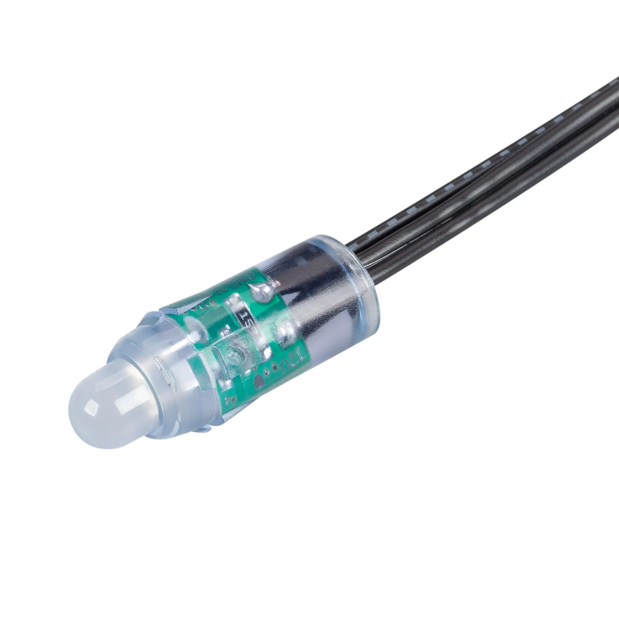 Модуль герметичный ARL-UVR-D12 12V Yellow (0.3W, IP67, 90 deg) (Arlight, Пластик, 5 лет) - изображение товара