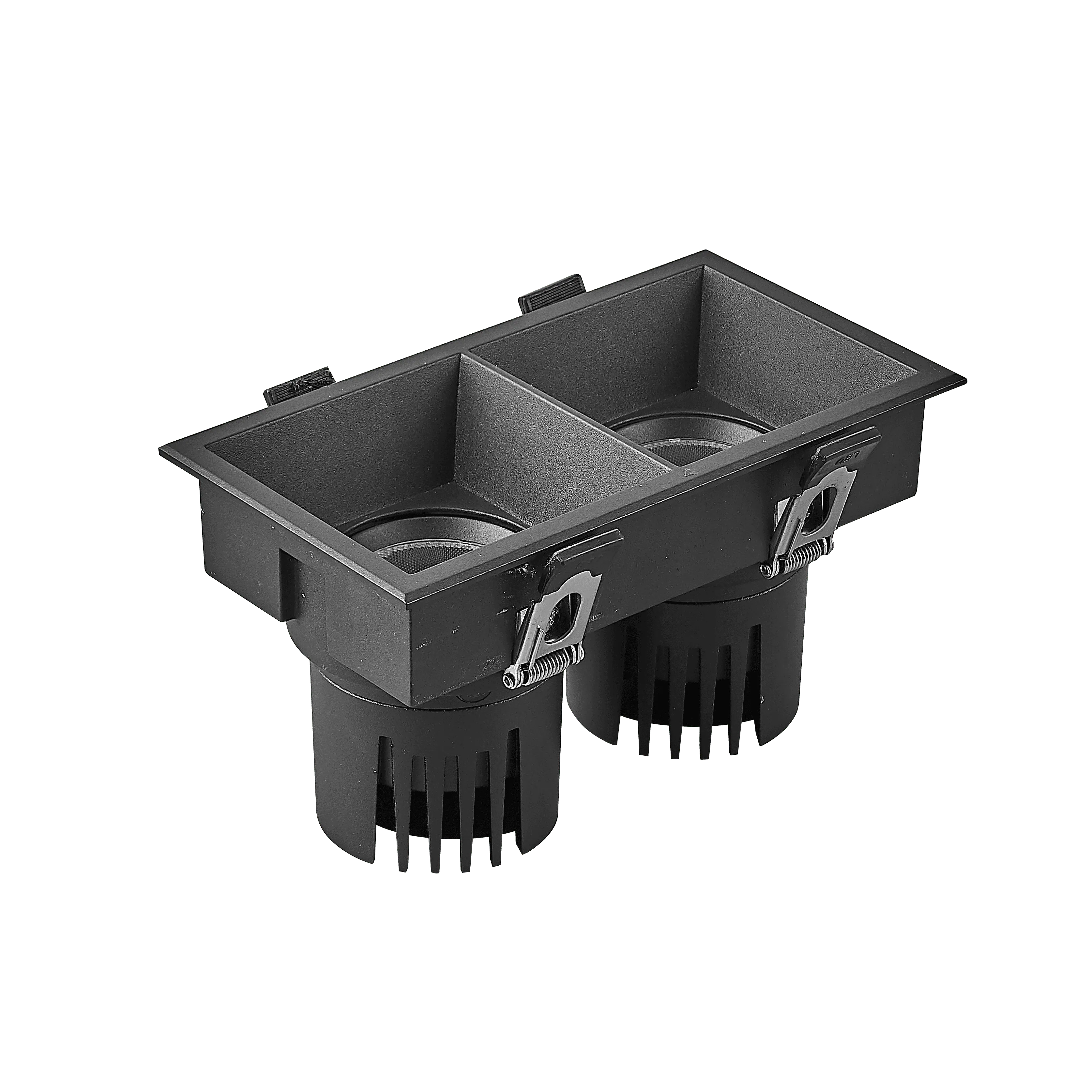Светильник MS-FLOW-BUILT-S157x85-2x6W Warm3000 (BK, 55 deg, 230V) (Arlight, IP20 Металл, 5 лет)