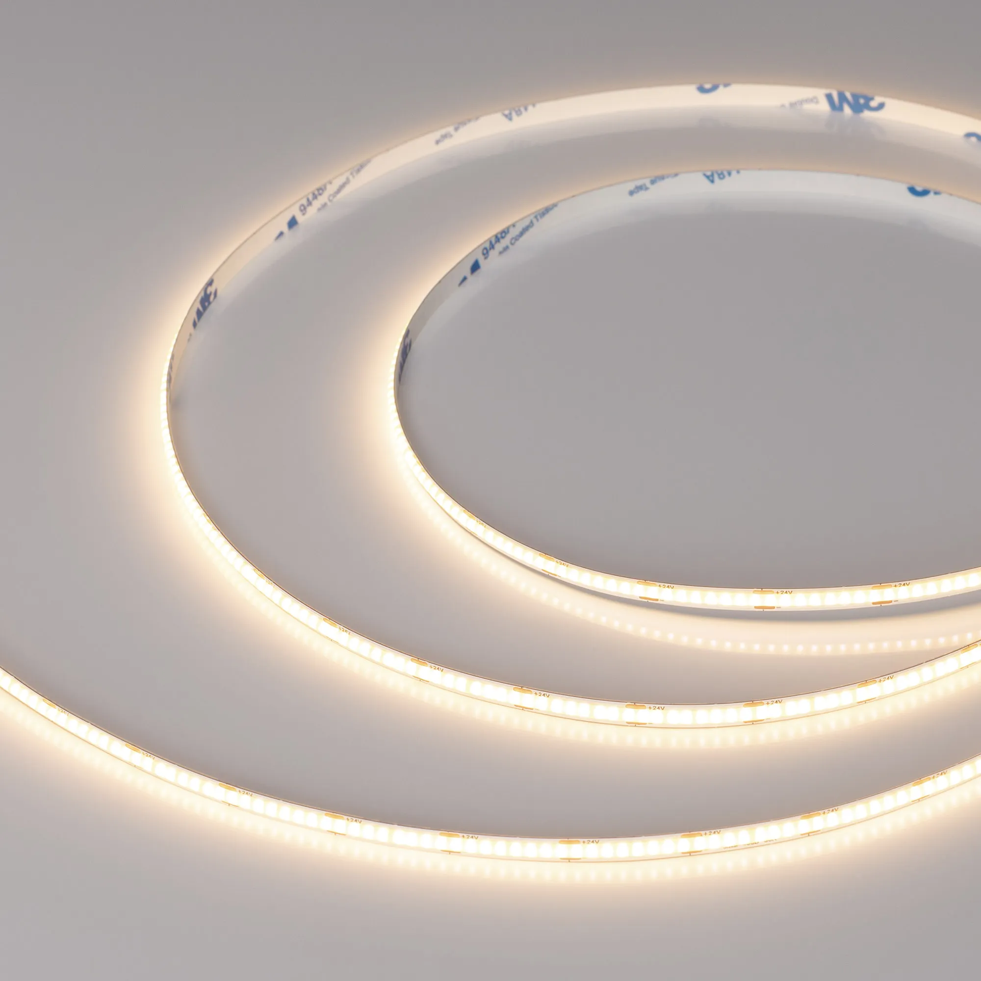 Лента светодиодная COB-X400-5mm 24V Warm3000 (7.2 W/m, IP20, CSP, 5m) (Arlight, -)